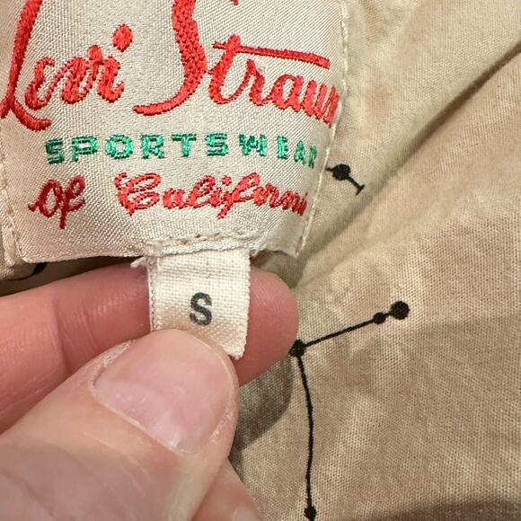 Vintage Style Levi’s Golden Brown Sputnik Full Length Jacket from 1940 Men Small - Picture 3 of 15